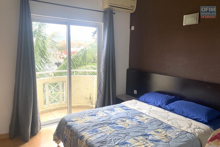 Flic En Flac for rent two bedroom apartment located on the third and last floors in a secure, quiet residence close to the beach and shops.