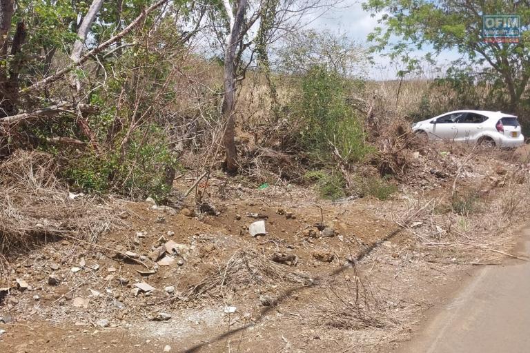 For sale two lots of land in the booming northern region of the island in Mont Mascal.