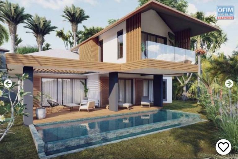 Rivière Noire for sale luxurious villa accessible to Mauritians and foreigners located in a prestigious secure subdivision.