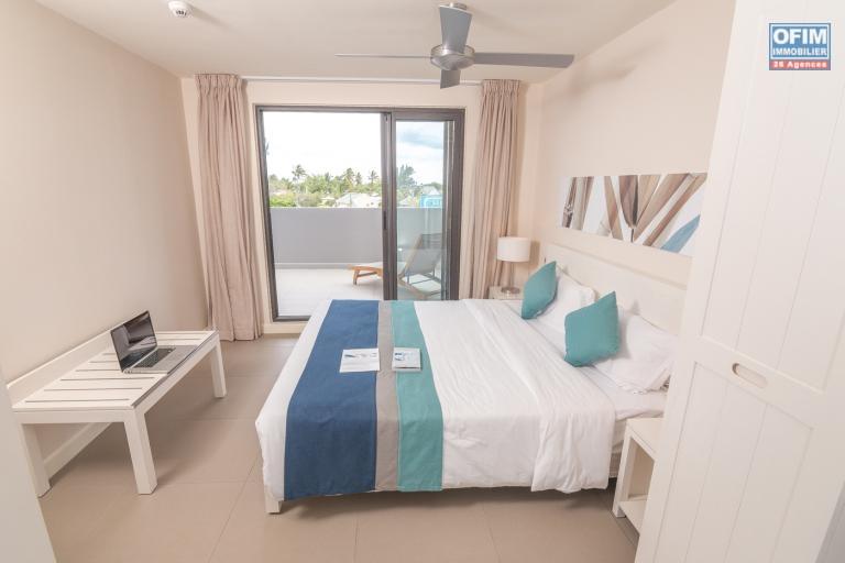 Trou aux Biches for sale RES apartments accessible to Mauritians and foreigners located in the heart of a splendid luxury residence in a quiet area and a stone's throw from the beach.