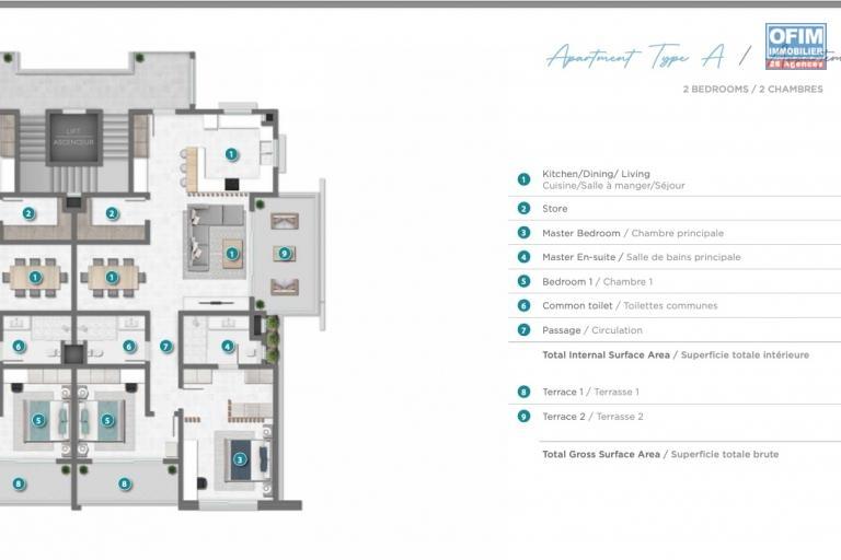 In planning a program of 35 apartments accessible for purchase to Mauritians and foreigners in Grand Baie/Pereybère near the costal road and the sea.