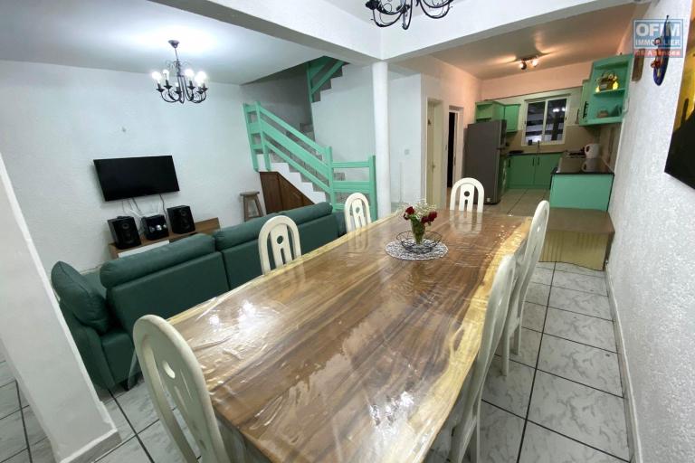 Triplex in a secure complex in the heart of Flic en Flac for long term rental.