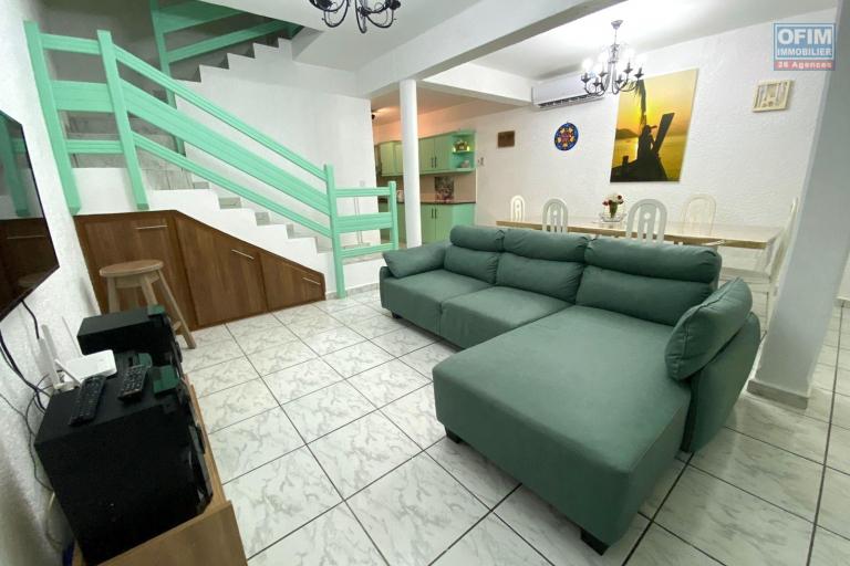 Triplex in a secure complex in the heart of Flic en Flac for long term rental.