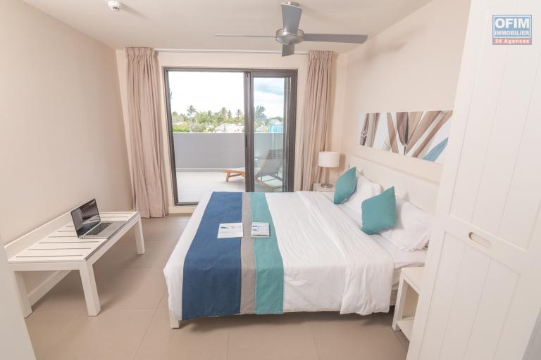 Trou aux Biches for sale RES apartments accessible to foreigners located in the heart of a splendid luxury residence in a quiet area and a stone's throw from the beach.