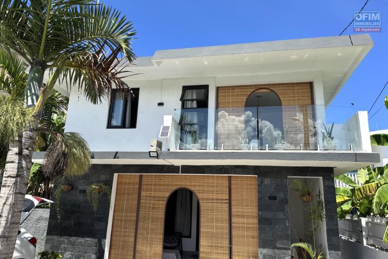 Flic en Flac for rent 2 brand new apartments 2 bedrooms 1 apartment on the ground floor and 1 on the first floor located very close to the beach and quiet shops.