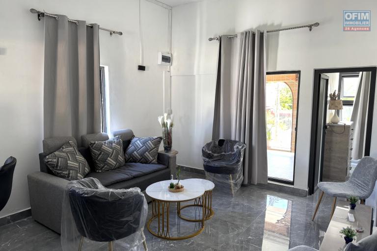 Flic en Flac for rent 2 brand new apartments 2 bedrooms 1 apartment on the ground floor and 1 on the first floor located very close to the beach and quiet shops.