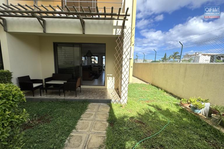 Flic en Flac for rent a stylish 3 bedroom triplex with communal pool and secure parking