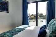 Black River for sale superb 2 bedroom apartment with a mooring place located at the only marine in Mauritius.