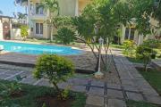 For rent a beautiful triplex 3 bedroom villa located in a secure complex in Flic en Flac.