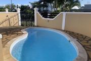 Flic En Flac for rent magnificent three bedroom duplex with swimming pool in a quiet area.