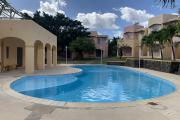 Tamarin for rent, charming 3 bedroom duplex located in a secure residence with common swimming pool and a large quiet park.