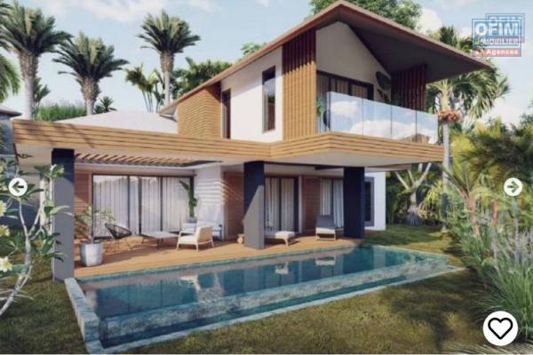 Rivière Noire for sale luxurious villa accessible to Mauritians and foreigners located in a prestigious secure subdivision.