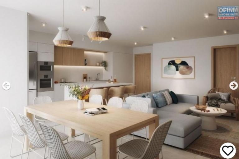 A vendre penthouse de 2 chambres de 127m² au cœur de Tamarin accessible  aux étrangers(R+2)