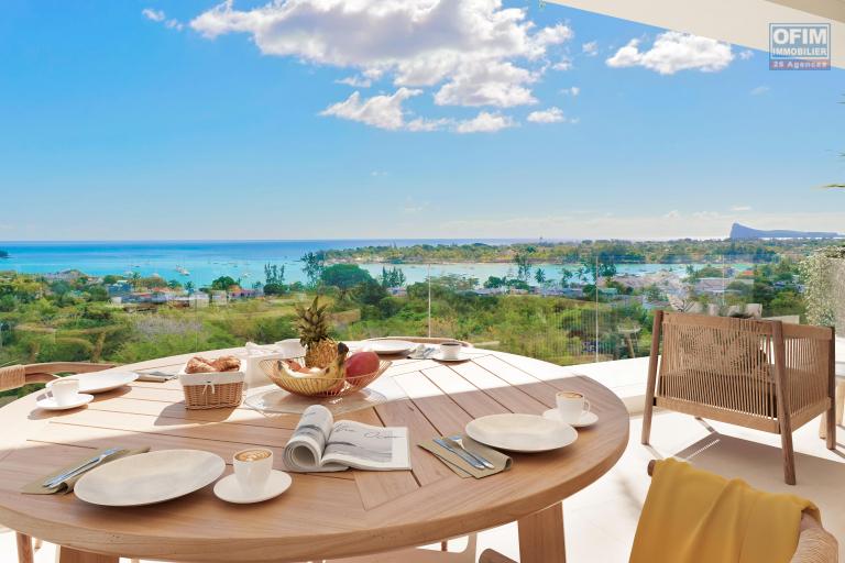 Accessible aux étrangers: appartement de 3 chambres à coucher avec piscine commune à Grand Baie La Croisette.