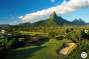 Tamarin luxueuse villa IRS sur un golf à 2 pas de la plage, accessible aux Mauriciens et aux étrangers.